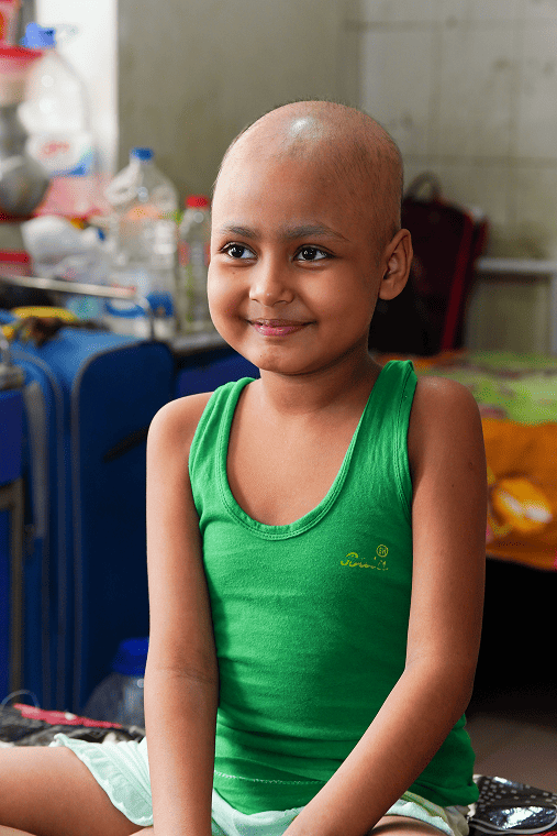 A patient supported by a charity program in Bangladesh