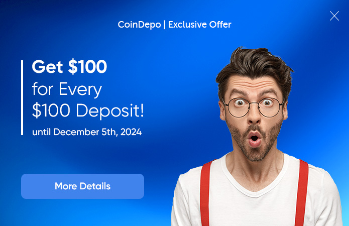 $100 Bonus for every $100 deposit