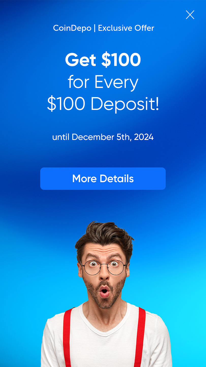 $100 Bonus for every $100 deposit