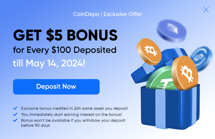 Get $5 Bonus for Every $100 Deposit!