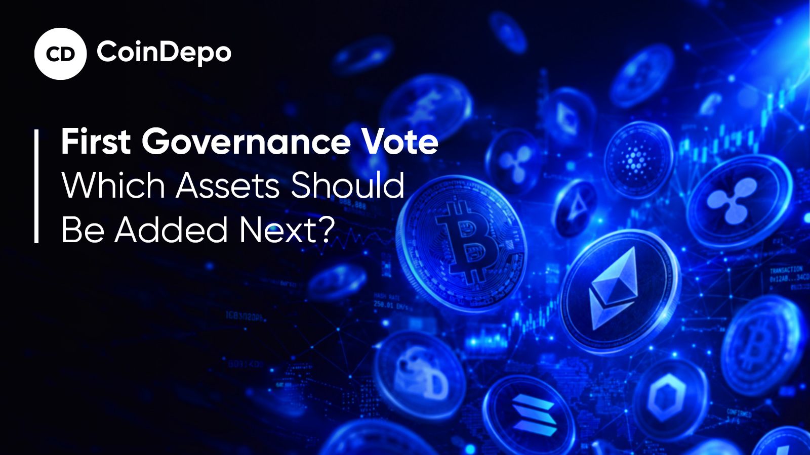 CoinDepo First Governance Vote Is Live!