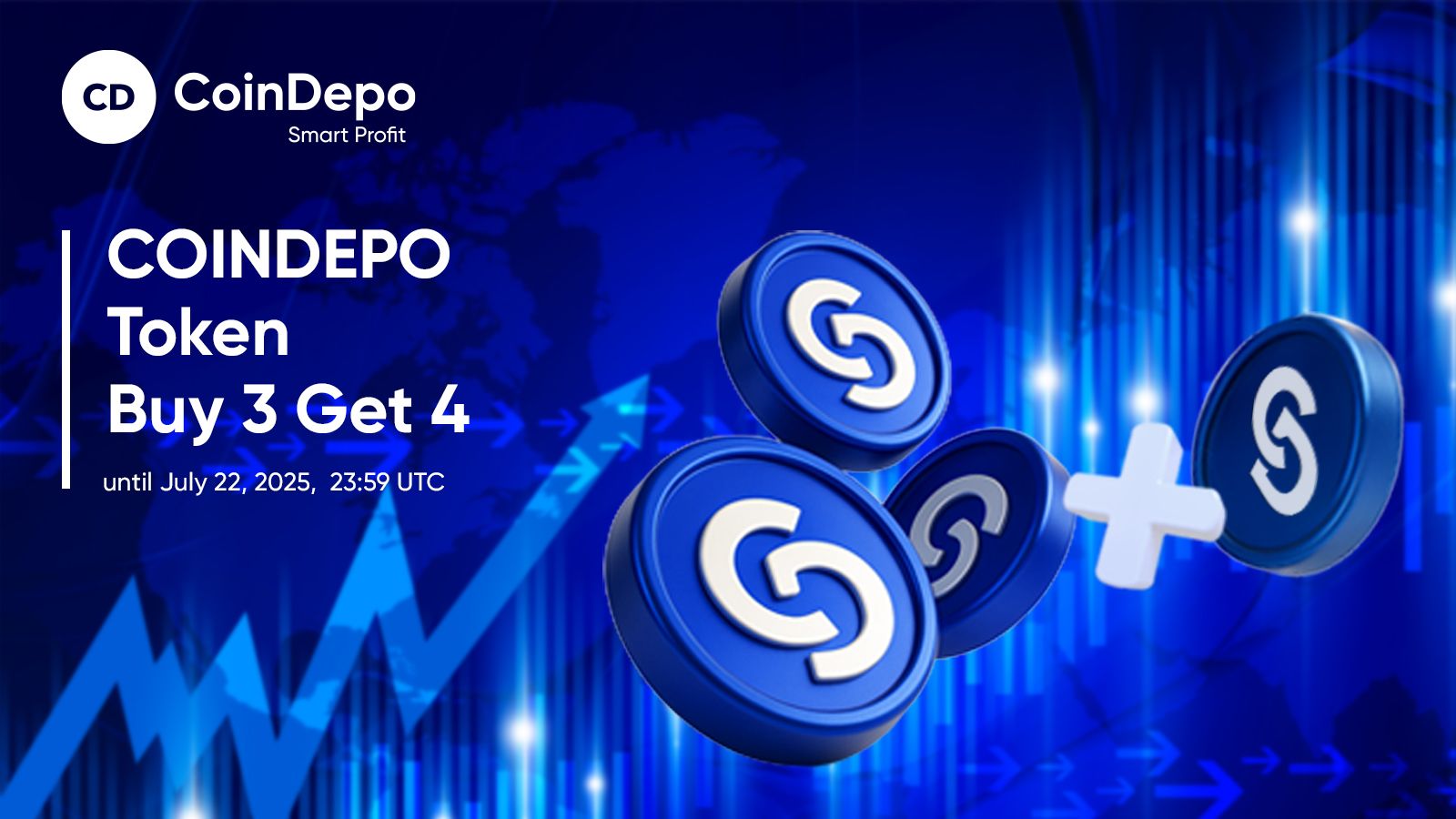 Buy 3 to Get 4 — Our Final COINDEPO Token Promotion Before Listing!