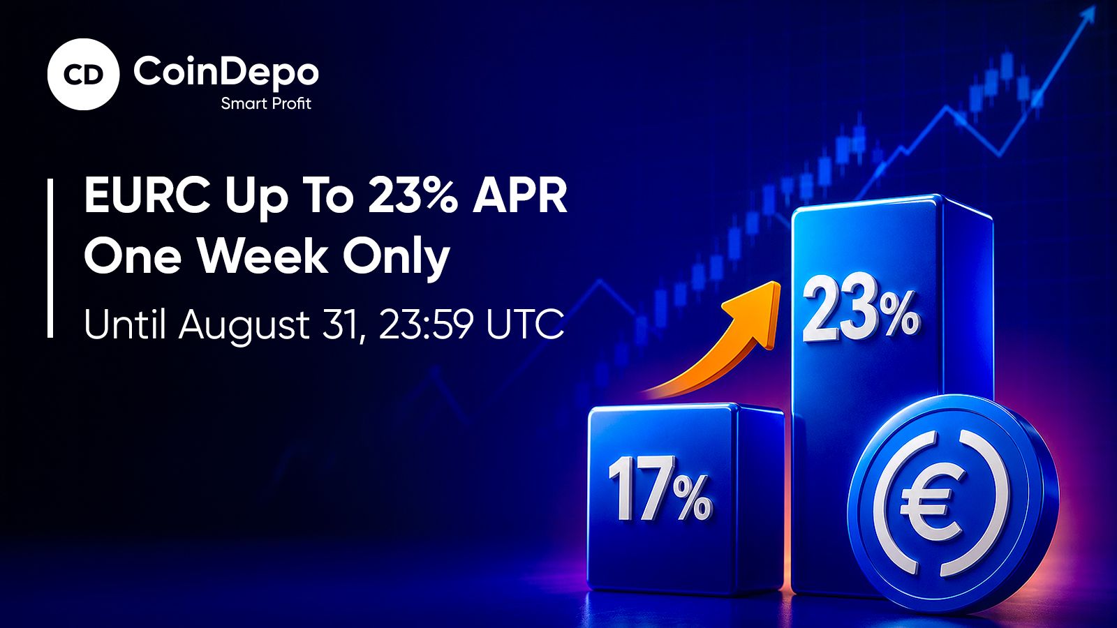 EURC Week — Earn Up to 23% APR!