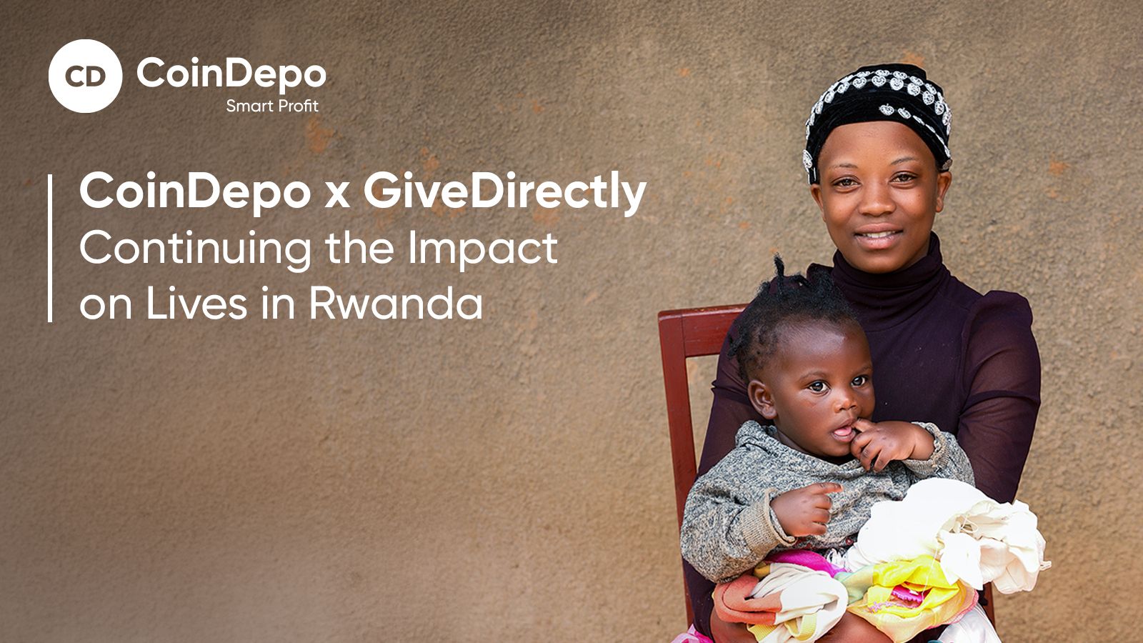 CoinDepo x GiveDirectly: Continuing the Impact on Lives in Rwanda
