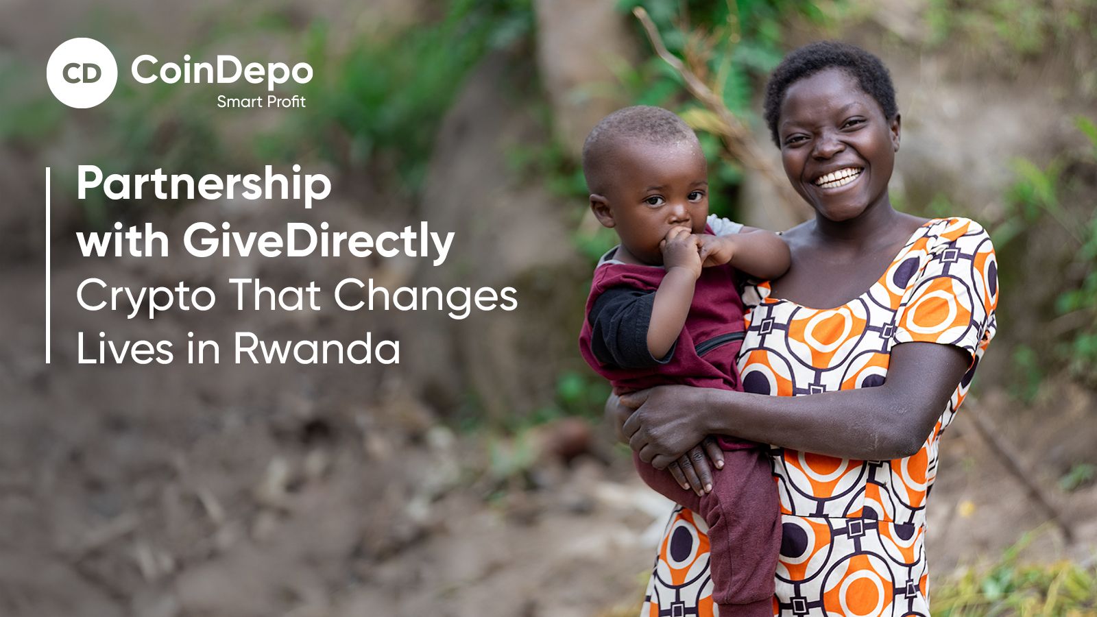 CoinDepo Expands Its Charity Mission: Partnering with GiveDirectly to Support Families in Rwanda