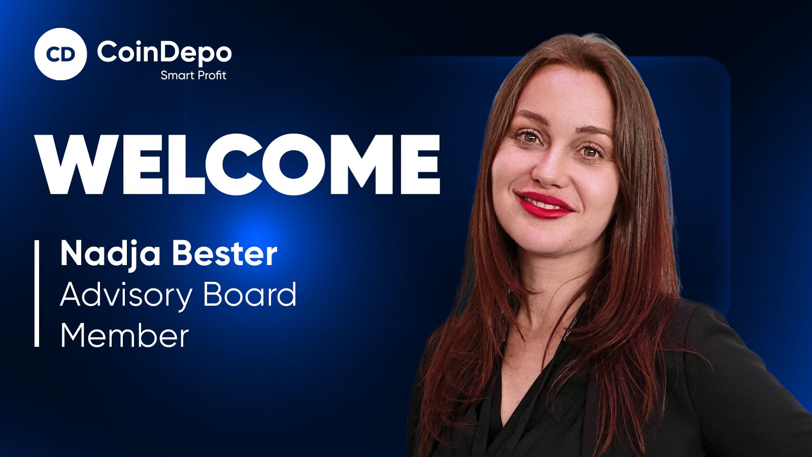 CoinDepo da la bienvenida a Nadja Bester como miembro del Consejo Asesor