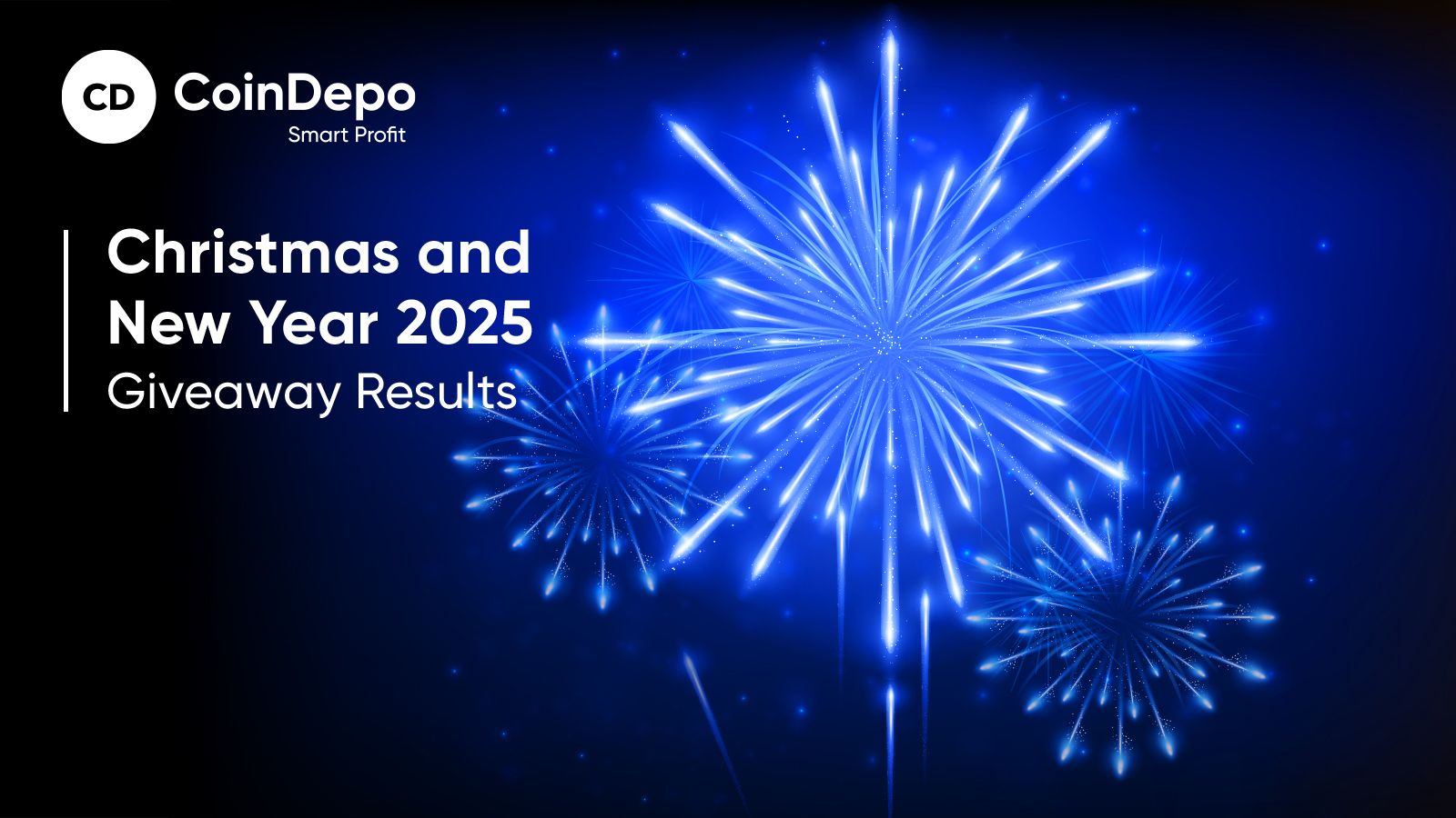 Святковий розіграш криптовалютних ваучерів 2025 — Результати